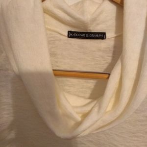 Women Cowl Neck Tunic with side lace up